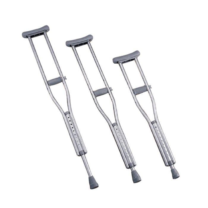 Max Mobility Mobility Aids Max Mobility Alpha Aluminium Underarm Crutches