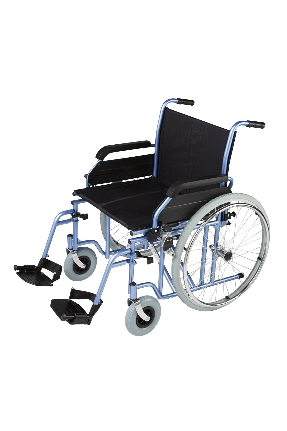 Max Mobility Mobility Aids Max Mobility HD1 Heavy Duty Wheelchair (Blue)