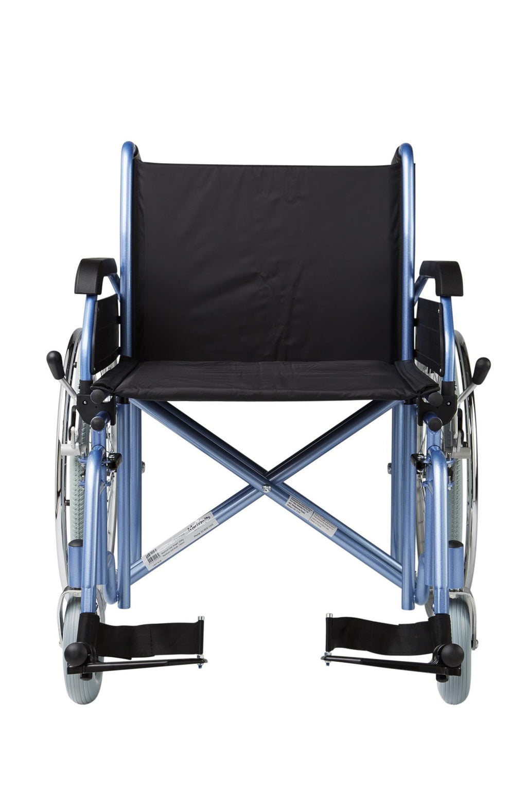Max Mobility Mobility Aids Max Mobility HD1 Heavy Duty Wheelchair (Blue)
