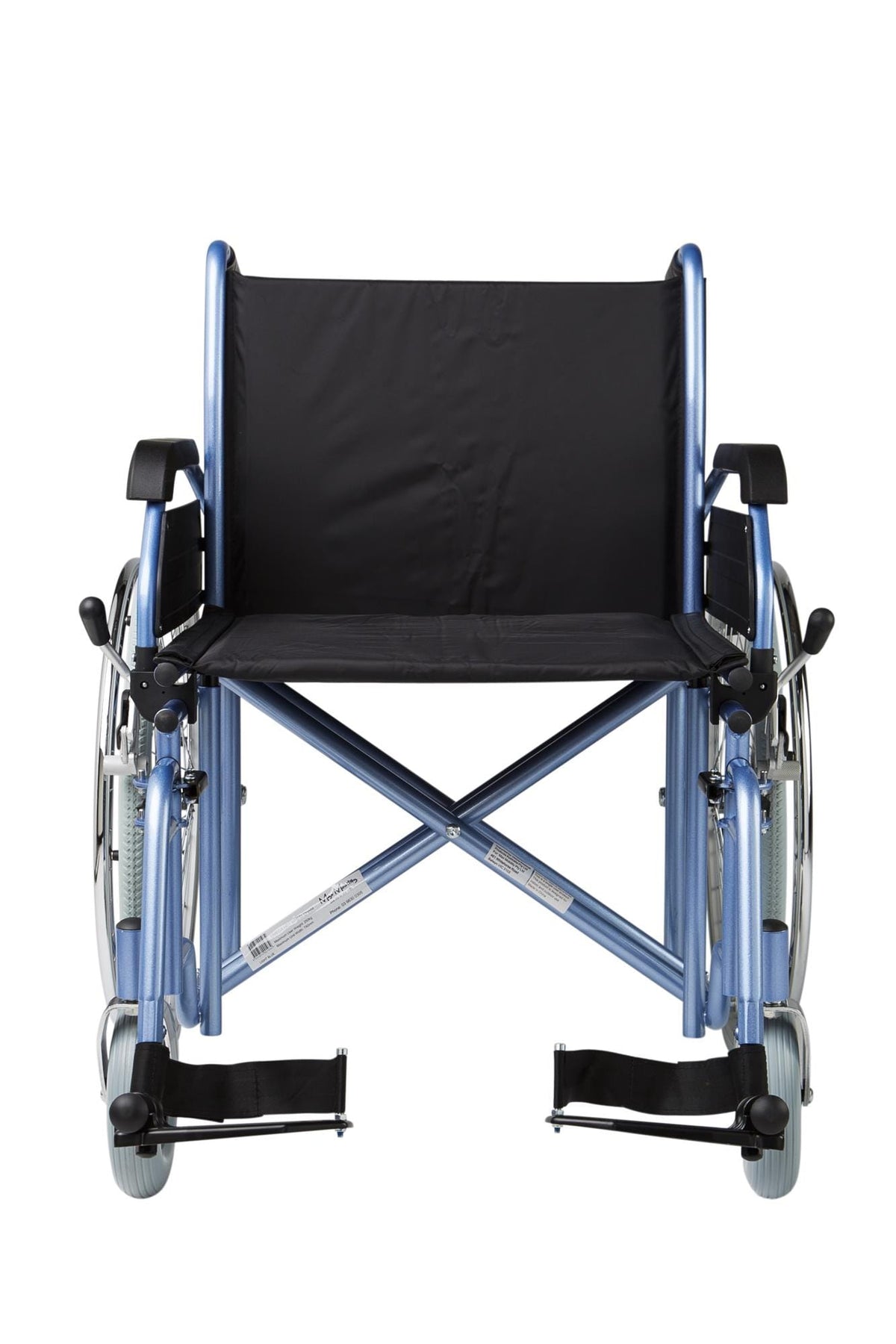 Max Mobility Mobility Aids Max Mobility HD1 Heavy Duty Wheelchair (Blue)