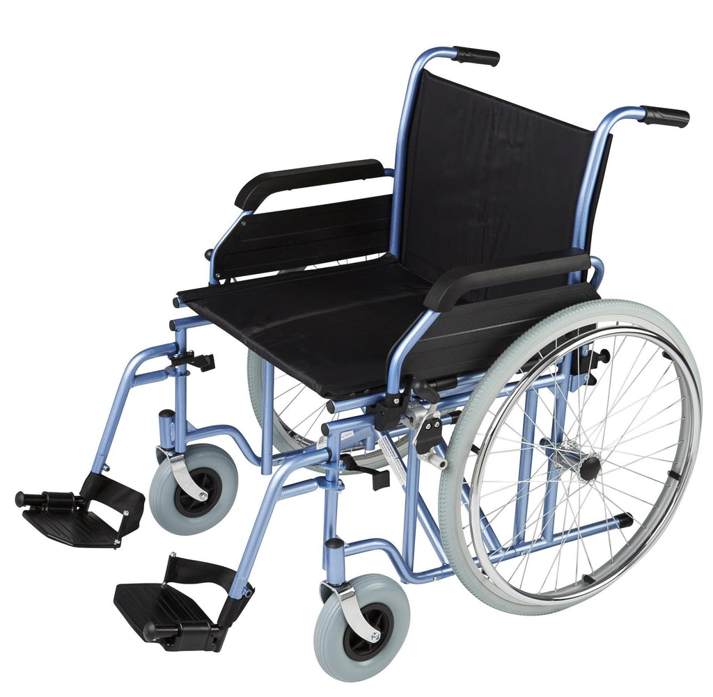 Max Mobility Mobility Aids Max Mobility HD1 Heavy Duty Wheelchair (Blue)