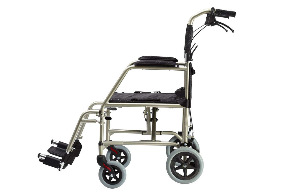 Max Mobility Mobility Aids Max Mobility LA1 Lightweight Transit Wheelchair