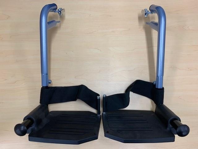 Max Mobility Parts & Accessories Max Mobility Omega HD1 Swingaway Legrests Blue (Pair)