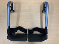 Max Mobility Parts & Accessories Max Mobility Omega SP2 Swingaway Legrests Blue (Pair)