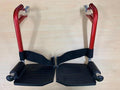 Max Mobility Parts & Accessories Max Mobility Omega TA1 and SP1 Swingaway Legrests Red (Pair)