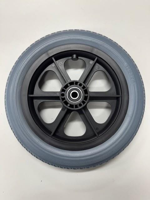 Max Mobility Parts & Accessories Max Mobility Omega Wheelchair 12 Inch Rear Castor Wheel
