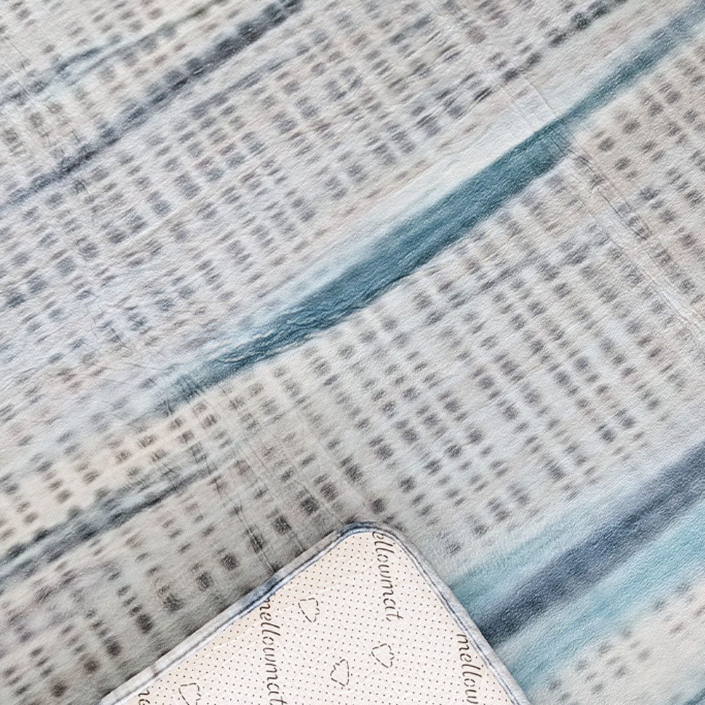 Neptune Blanket Floor Mat Medium - (1.52 x 2.03m) The Mellow Mat v2® Designer Print | Coastal Drift (Soft Touch Sensory Tatami Rug) PR12