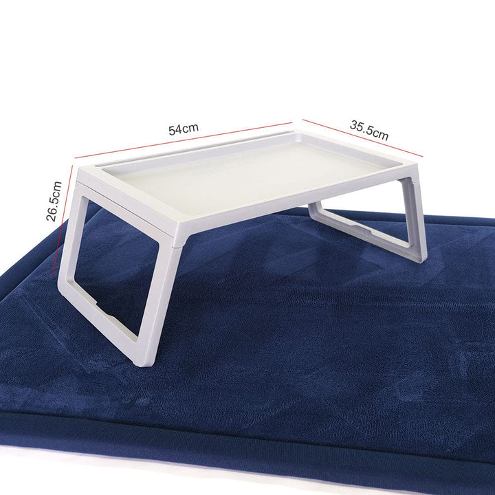Neptune Blanket Kids Table V1 White Kid's Foldable Floor Table
