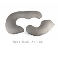 Neptune Blanket Pillow Light Grey The Nest Dual – 2-Part Pregnancy Pillow