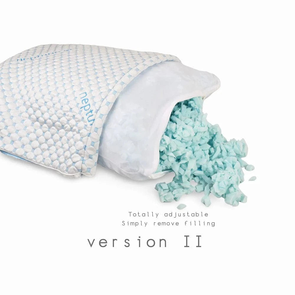 Neptune Blanket Pillow Sliced Memory Foam Pillows