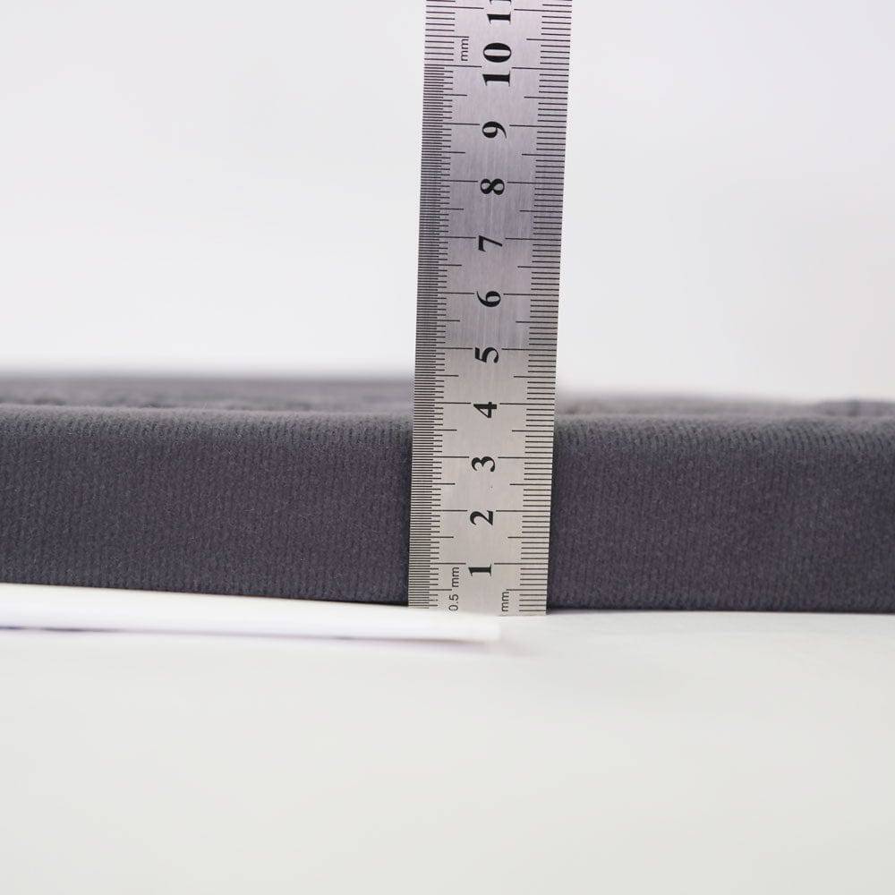 Thickness measurement of The Mellow Mat™ (Soft Touch Tatami Rug)