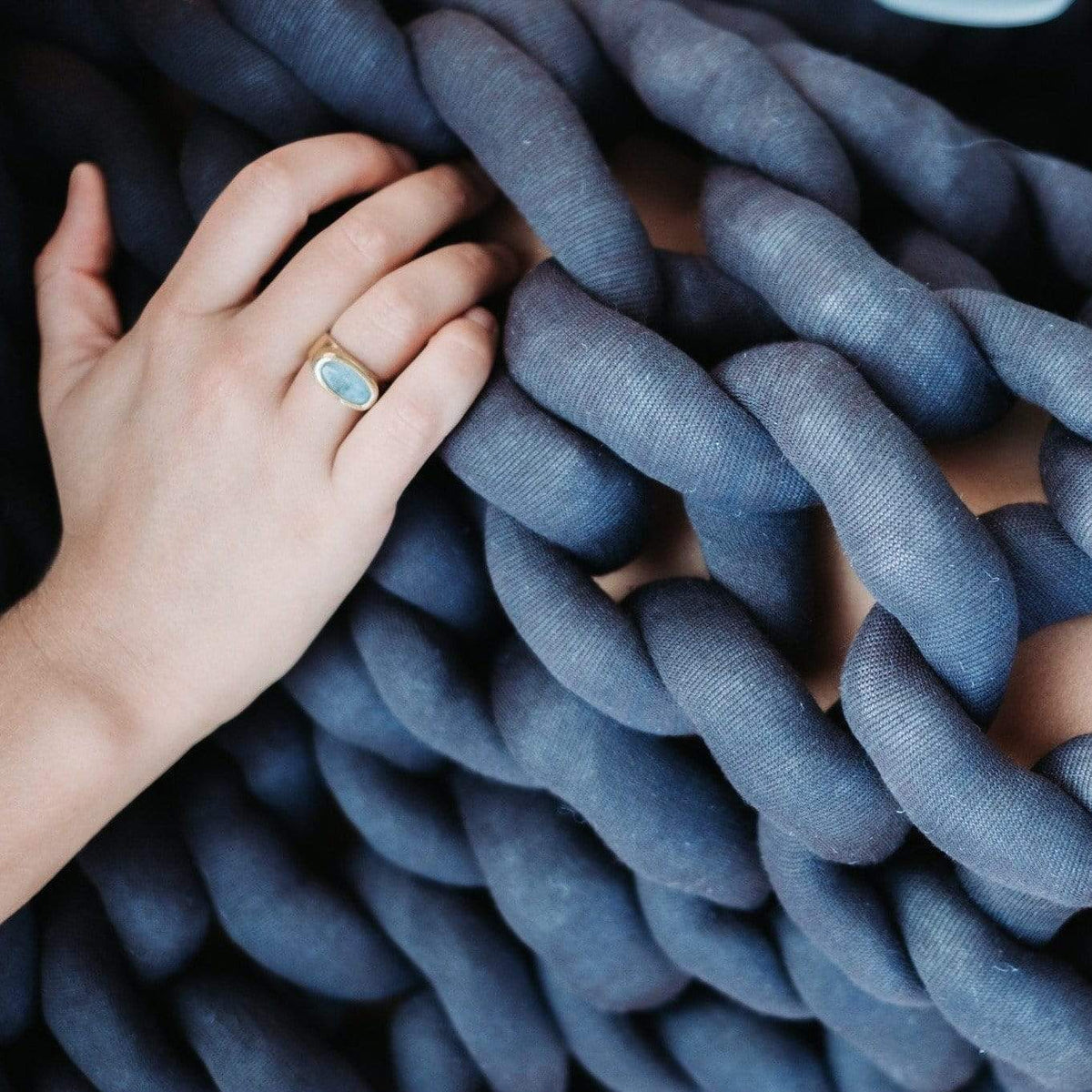 Neptune Blanket Weighted Blankets Neptune Knitted Weighted Blanket