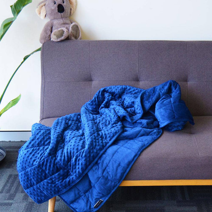 Neptune Blanket Weighted Throw Blue Weighted Throw - Ultimate Calming Blanket in Australia