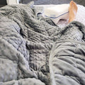 Neptune Blanket Weighted Throw Grey Weighted Throw - Ultimate Calming Blanket in Australia
