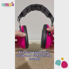Ear Defenders, Adjustable Size, Noise Reduction up to 27dB