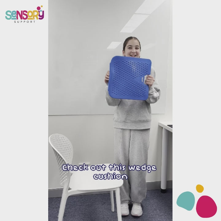 Wedge Seat Cushion, Active Sitting for Posture and Focus