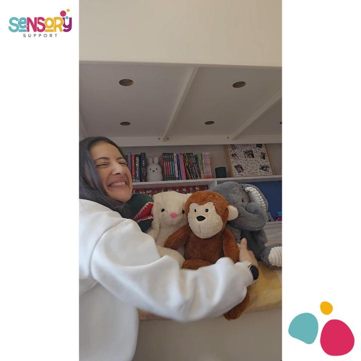 Weighted Bunny, 1.8kg sensory comfort companion — video preview
