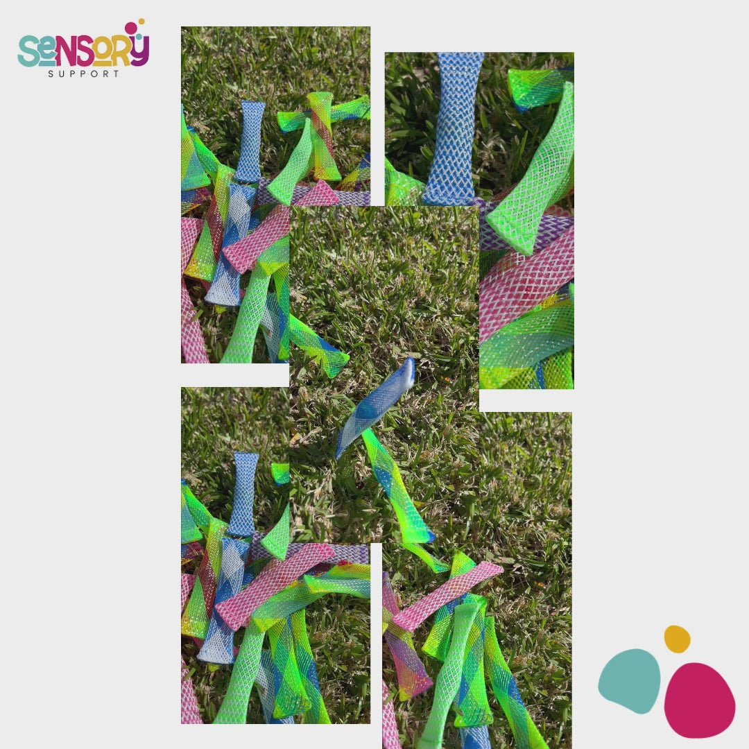 Marble Mesh Fidget, Quiet Slide-and-Roll Focus Toy