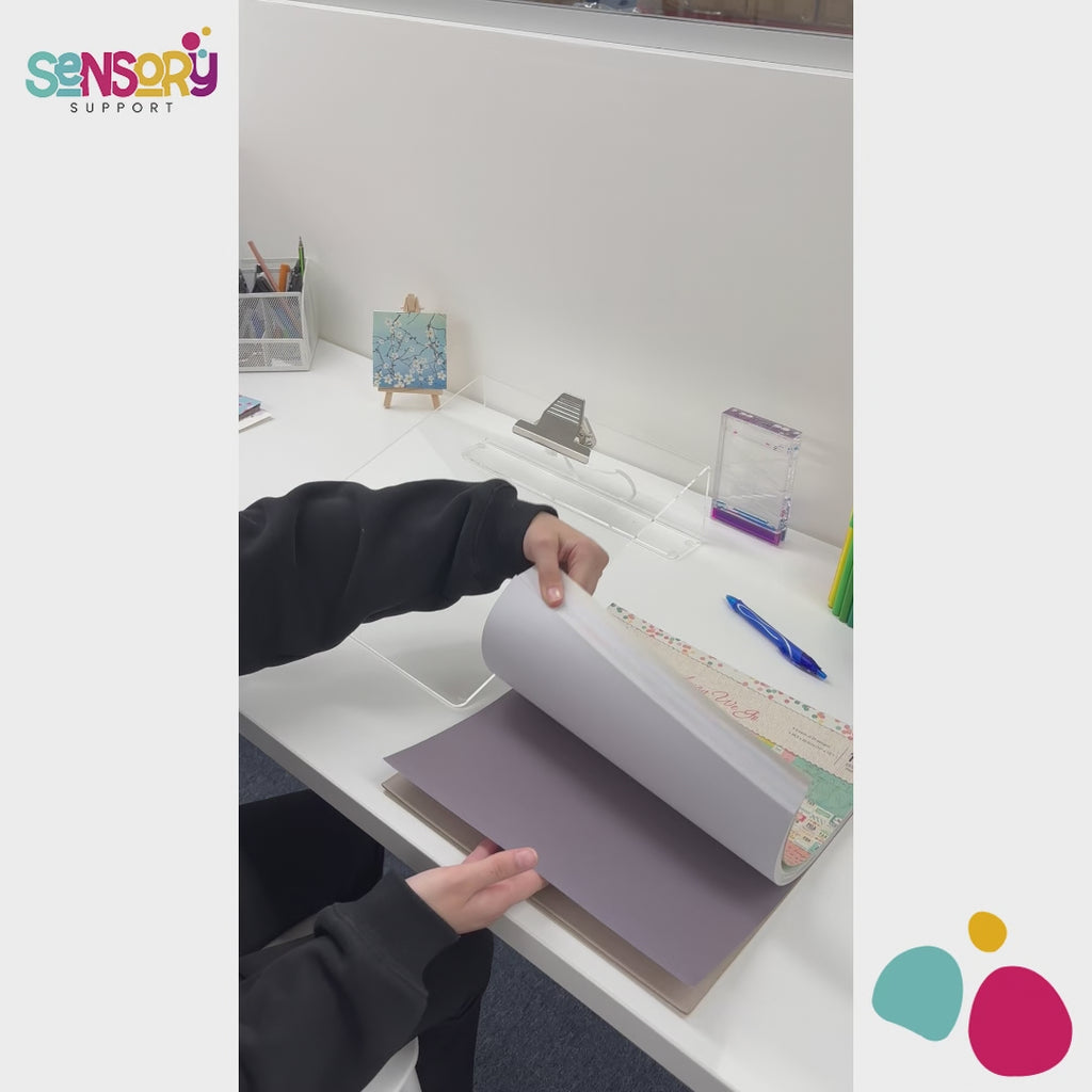 Slant Writing Boards, 20-Degree Perspex Writing Surface