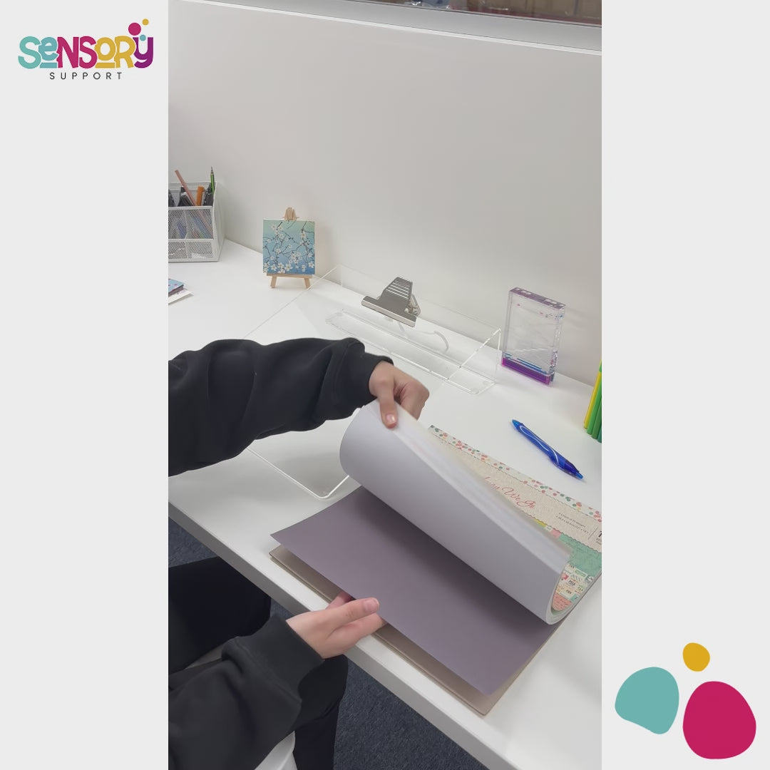 Slant Writing Boards, 20-Degree Perspex Writing Surface