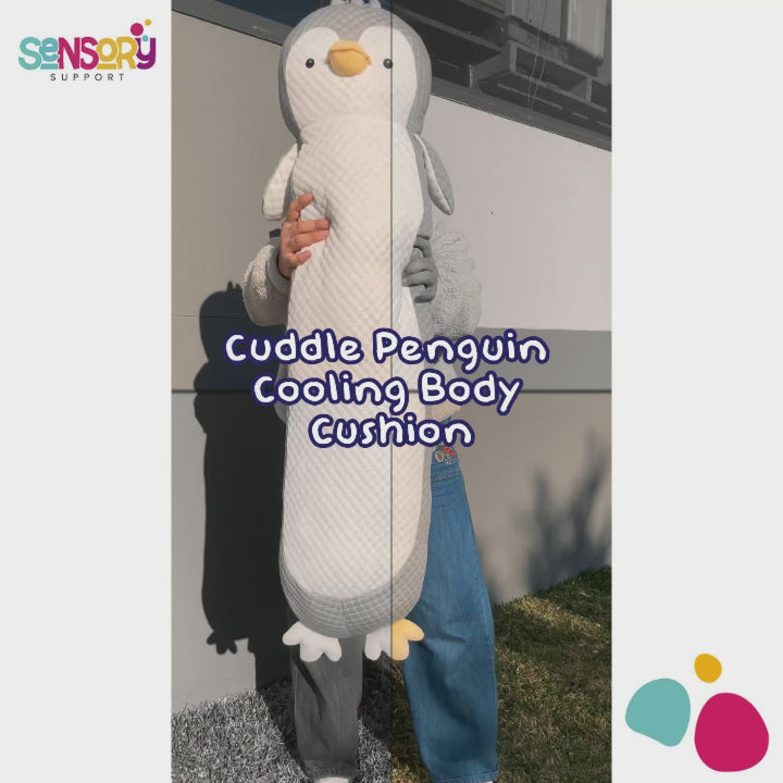 Cuddle Penguin Cooling Body Cushion