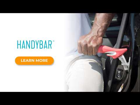 Handybar car support handle demonstration video