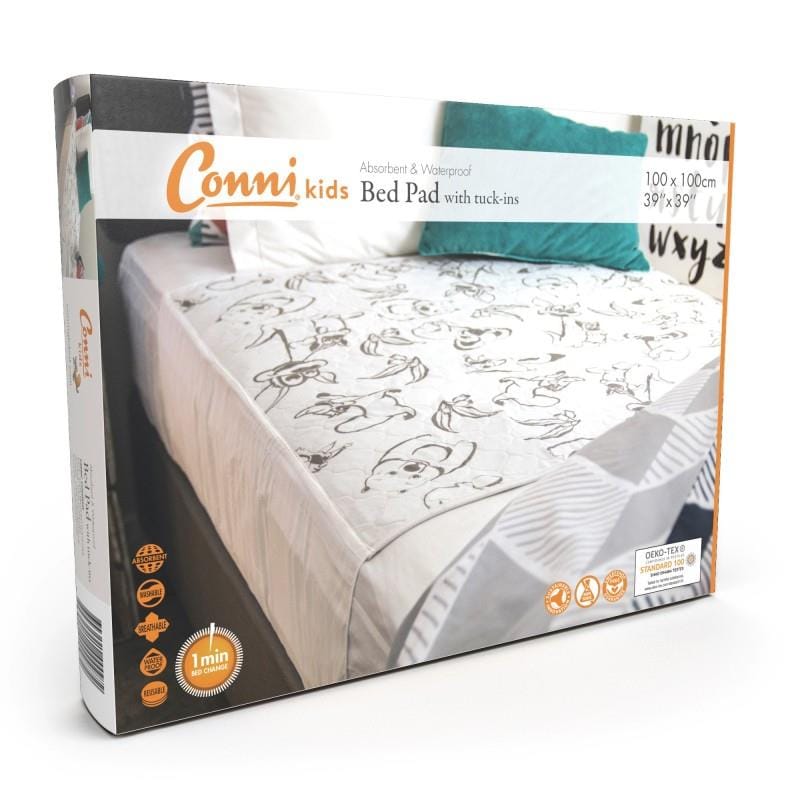 Conni Continence Care Conni Kids Bed Pad with Tuck-ins - Aussie Animals