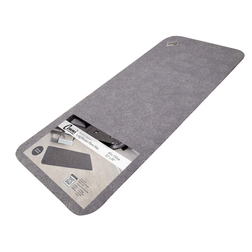 Quintro Healthcare Bathroom & Toilet Grey Conni Floor Mat - Long Runner