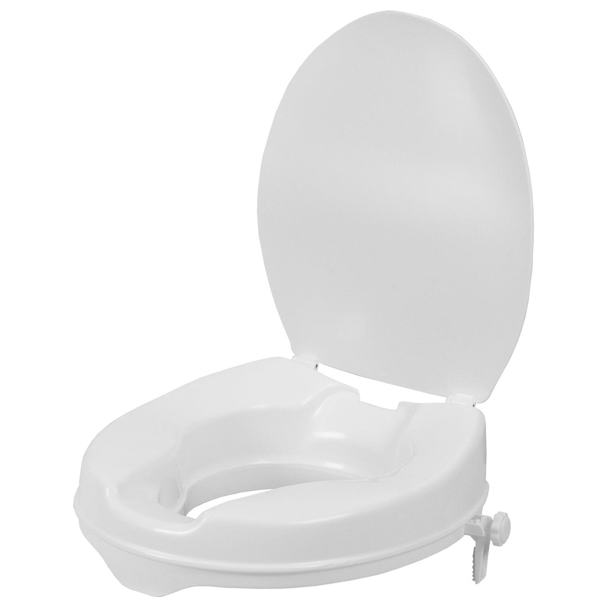 Quintro Healthcare Bathroom & Toilet Max Mobility Delta RTS2 2" Raised Toilet Seat with Lid