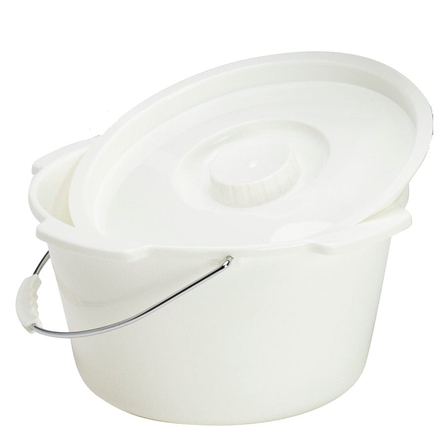 Quintro Healthcare Bathroom & Toilet Max Mobility Delta T14 Folding Commode Pan, Lid & Splashguard
