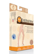 Quintro Healthcare Compression Black / Small Therafirm Unisex Pantyhose Mild Support 15-20mmHg