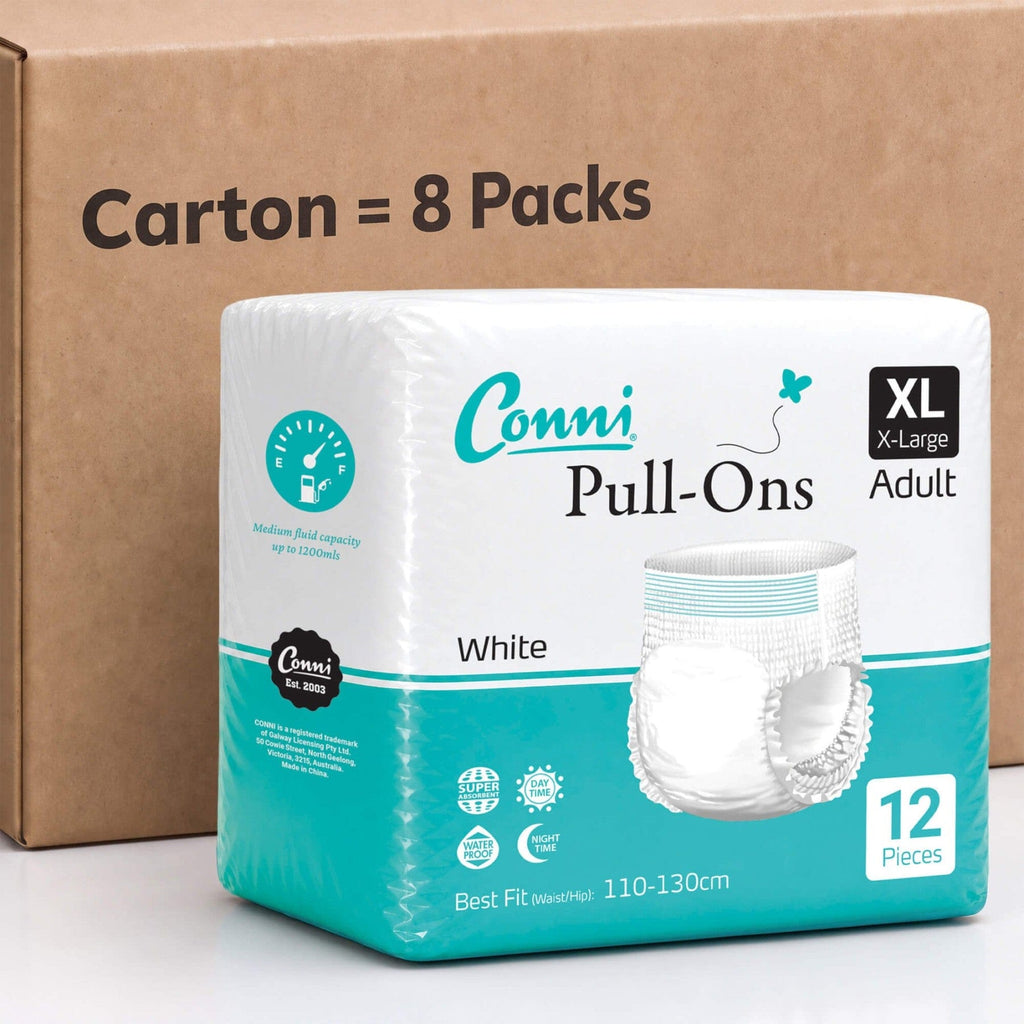 Quintro Healthcare Continence Conni Pull-Ons XLarge - Carton of 96 (8 Packs)