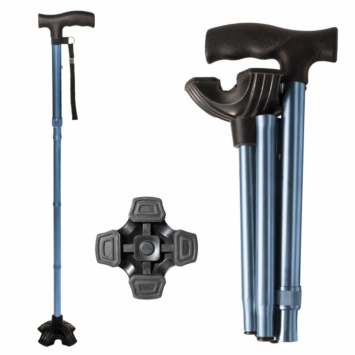 Quintro Healthcare Crutches & Canes Cobalt Blue Stander Wonder Cane