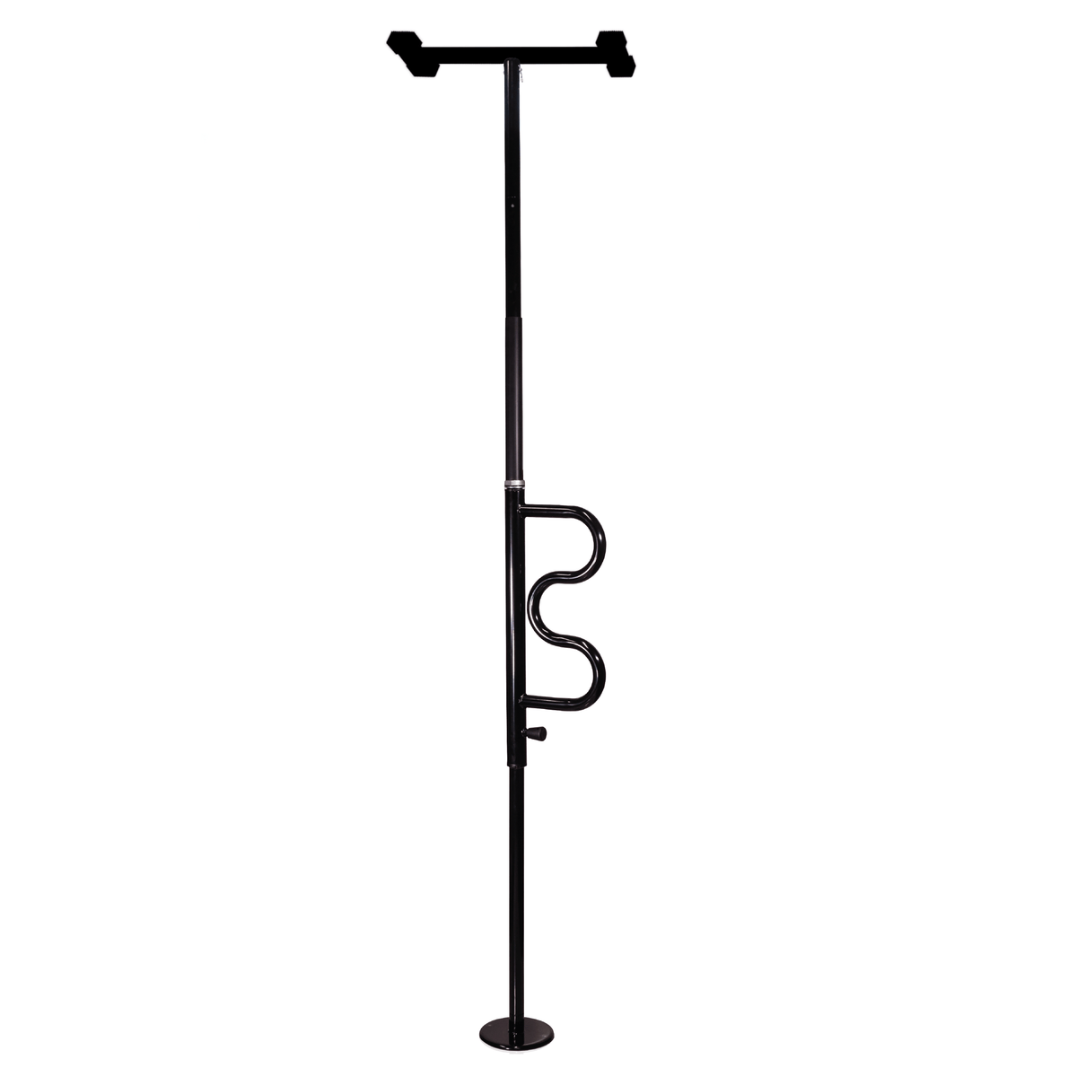 Quintro Healthcare Furniture & Supports Black Stander Wonder Pole Plus (Security Pole Curved Grab Bar)
