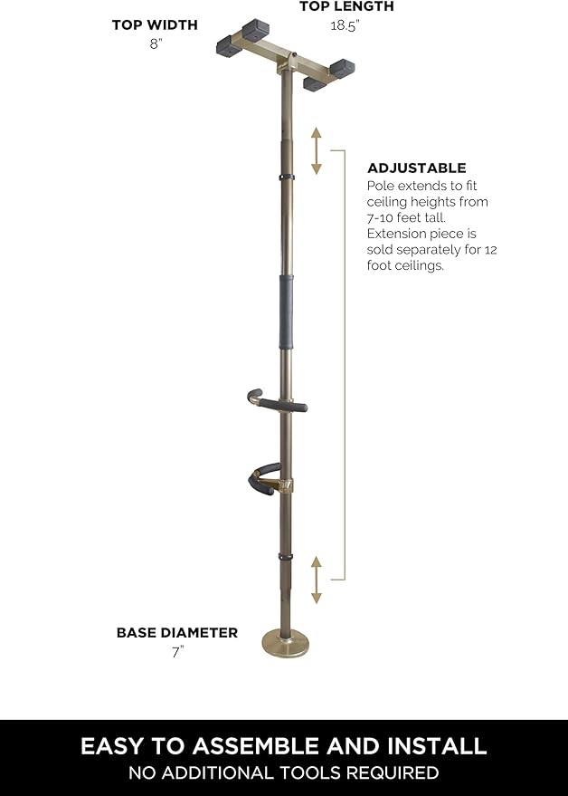 Quintro Healthcare Furniture & Supports Signature Life Sure Stand Pole
