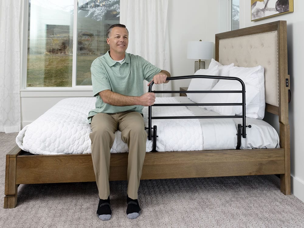 Quintro Healthcare Furniture & Supports Stander 30" Safety Bed Rail & Pouch
