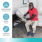 Quintro Healthcare Furniture & Supports Stander EZ Click LTC Bed Handle