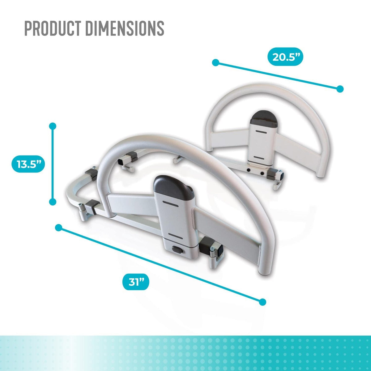 Quintro Healthcare Furniture & Supports Stander EZ Click LTC Bed Handle