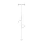 Quintro Healthcare Furniture & Supports White Stander Double Handle F2C Grab Bar