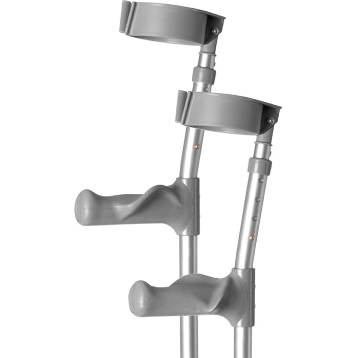 Quintro Healthcare Walking Aids Adult Max Mobility Alpha Aluminium Forearm Crutches