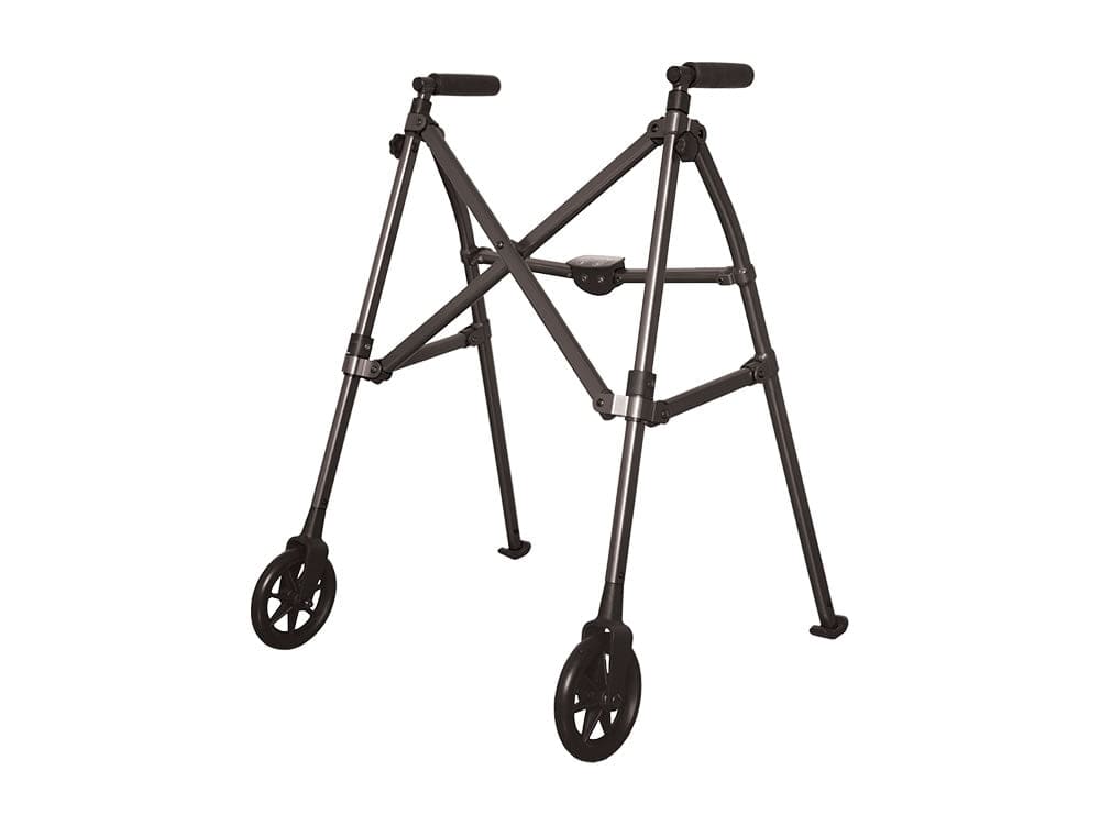Quintro Healthcare Walking Aids Black Walnut Able Life Space Saver Walker
