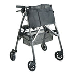 Quintro Healthcare Walking Aids Black Walnut Stander Wonder Rollator Plus (EZ Fold-N-Go Rollator)
