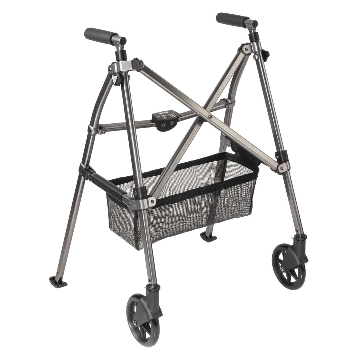 Quintro Healthcare Walking Aids Black Walnut Stander Wonder Walker Plus (EZ Fold-N-Go Walker)