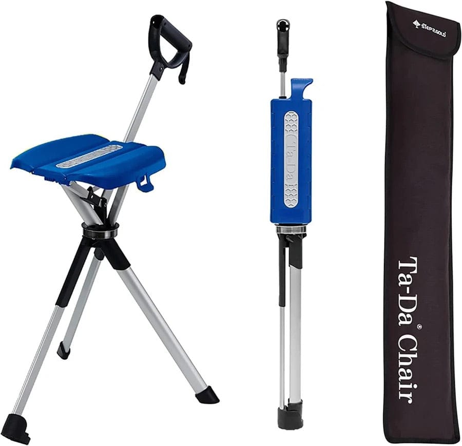 Quintro Healthcare Walking Aids Blue / Large Ta-Da Walking Stick Chair (Series 2)