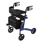 Quintro Healthcare Walking Aids Blue Max Mobility Alpha 438t Rollator