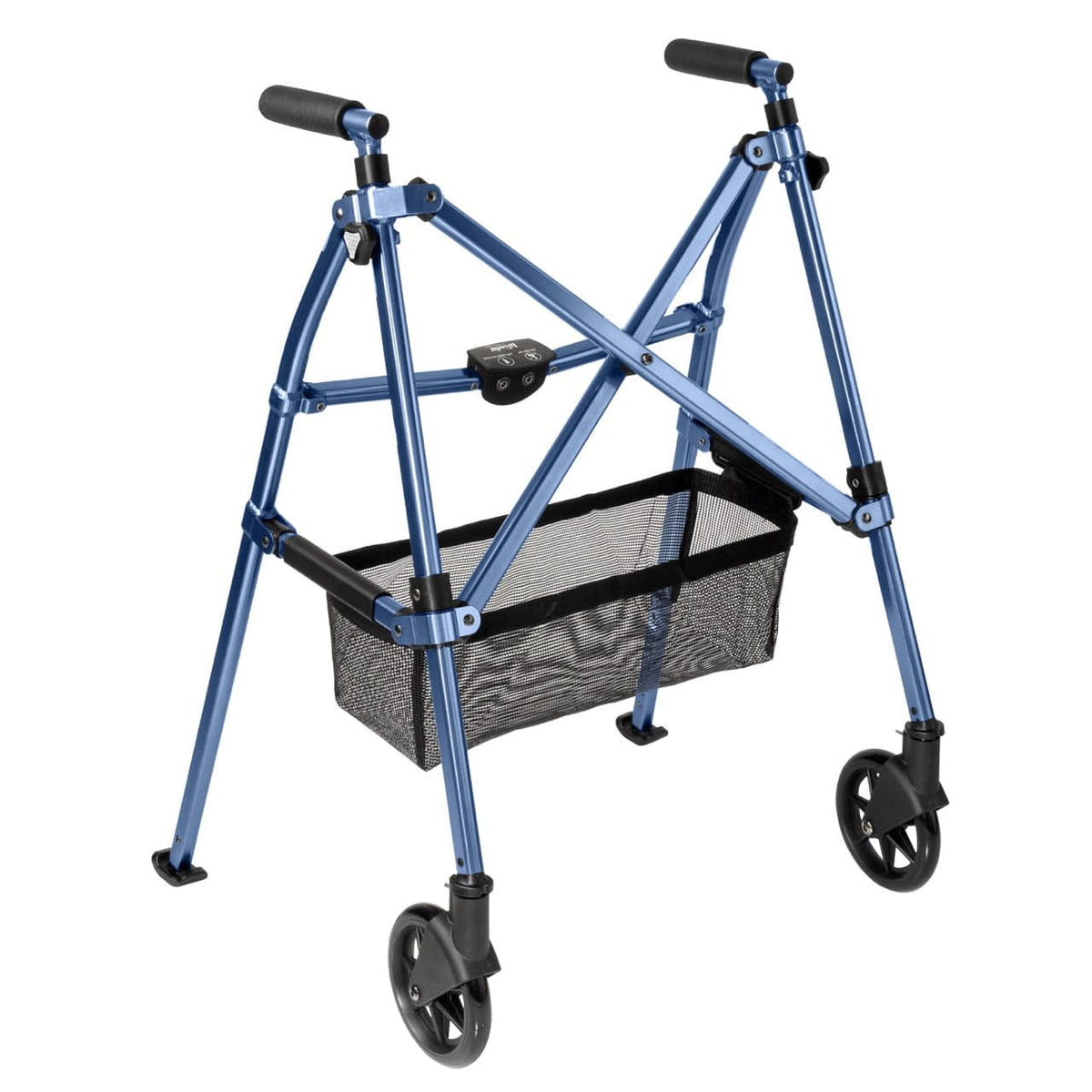 Quintro Healthcare Walking Aids Cobalt Blue Stander Wonder Walker Plus (EZ Fold-N-Go Walker)