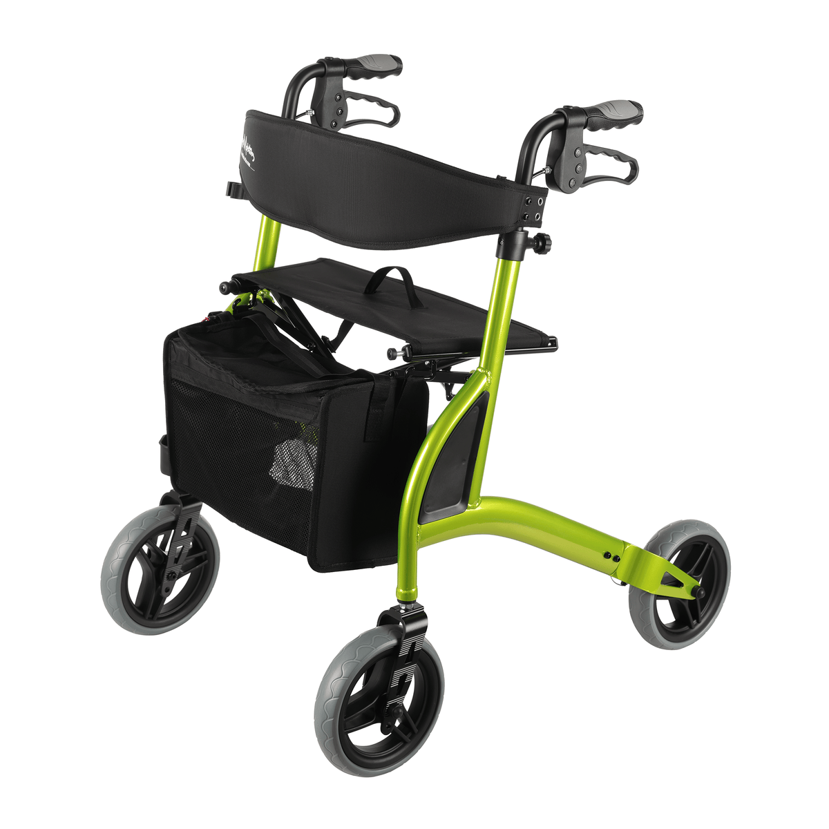 Quintro Healthcare Walking Aids Green Max Mobility Alpha 438t Rollator