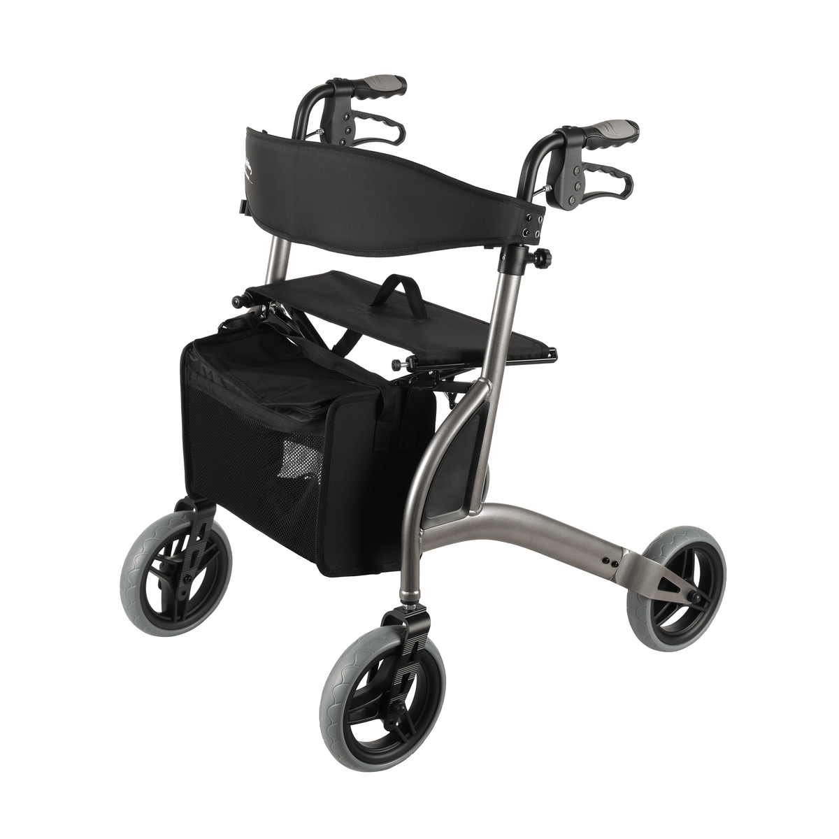 Quintro Healthcare Walking Aids Grey Max Mobility Alpha 438t Rollator