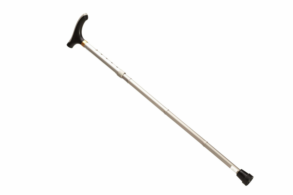 Quintro Healthcare Walking Aids Grey Max Mobility Aluminium Folding Cane