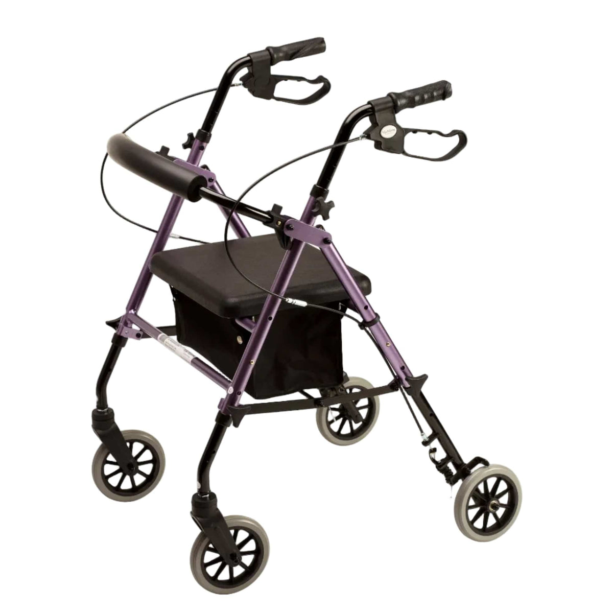 Quintro Healthcare Walking Aids Lilac Max Mobility Alpha 426 Rollator